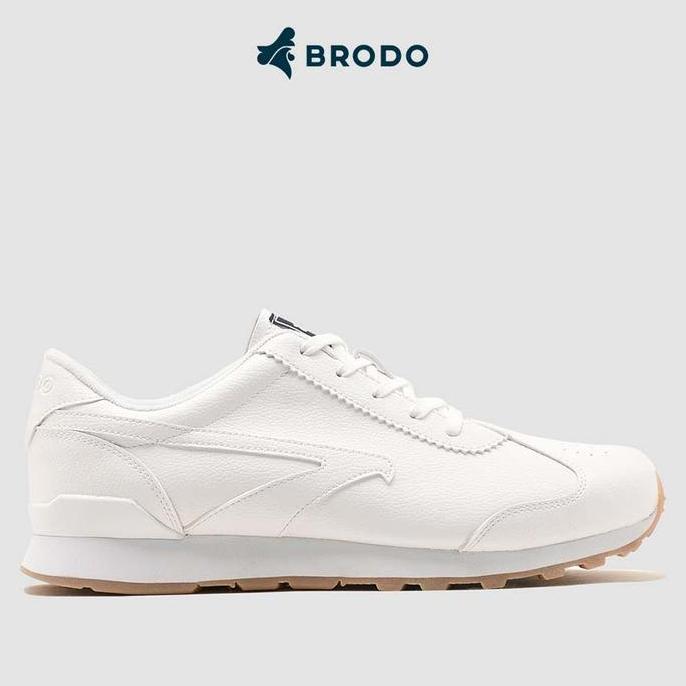BRODO - Sneakers Corte Jog Full White GS