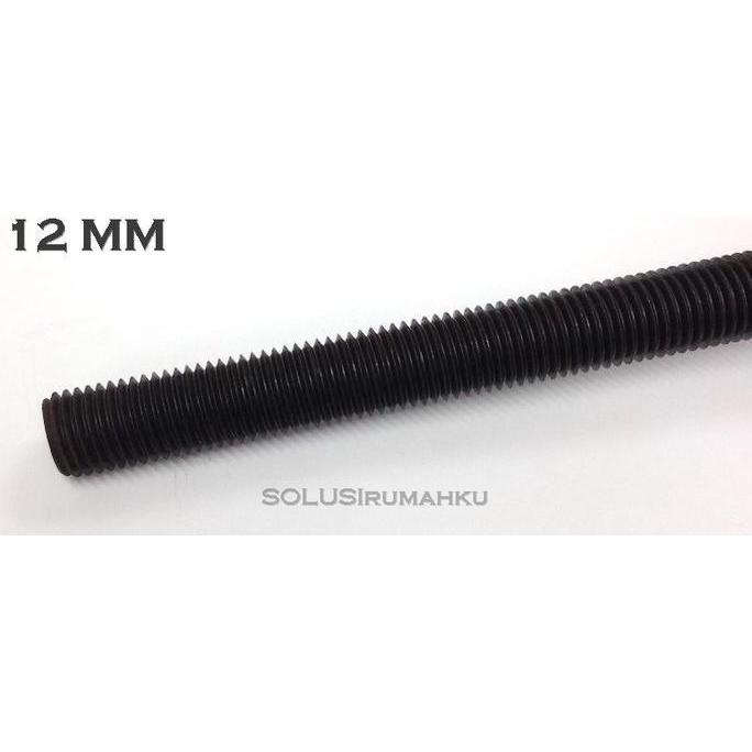 Long Drat 12 Mm / As Drat Baut Panjang 1 Meter / Long Bolt Termurah