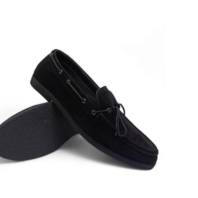 BSIZE - Sepatu Slip On Casual Pria Ukuran Besar Jumbo - Kulit Asli
