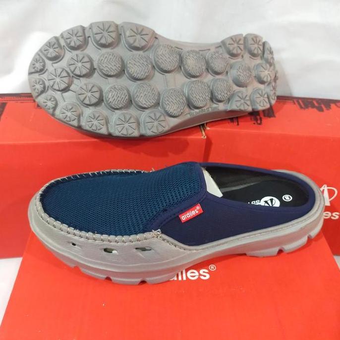 Sepatu sandal selop karet pria Ardiles Apoo orinal