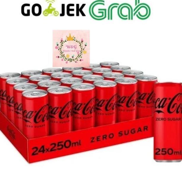 Coca Cola Zero Can 330ml / Diet Coke / Coca Cola Zero Kaleng 1dus 24pc