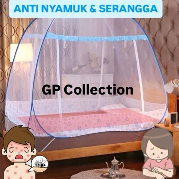 Kelambu Lipat Kelambu Dewasa Kelambu Tidur Anti Nyamuk