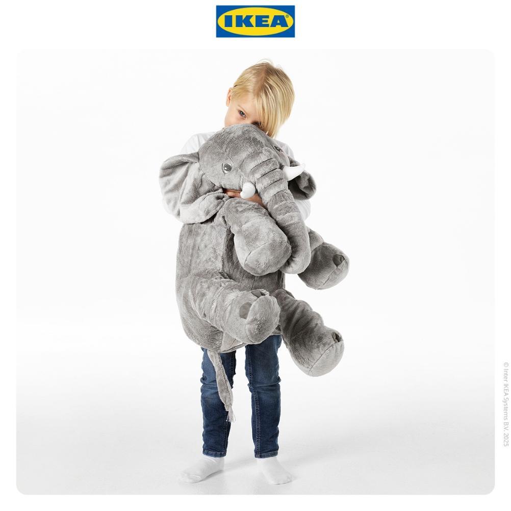 paket hemat` ikea jattestor boneka gajah 60 cm