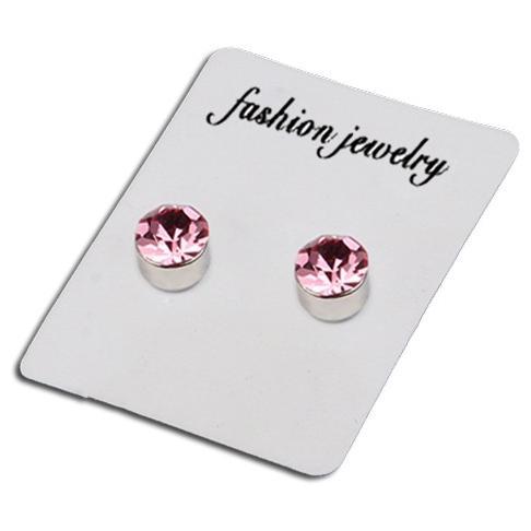 GARANSI` Warna Berlian Magnet Tanpa Lubang Telinga Anting-Anting Magnet Kuat Model Pria dan Wanita T
