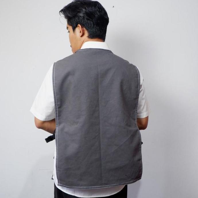 RISUM Flap Apron / Apron Flap Barista / Apron Barista Navy Blue / Apron Barista Abu