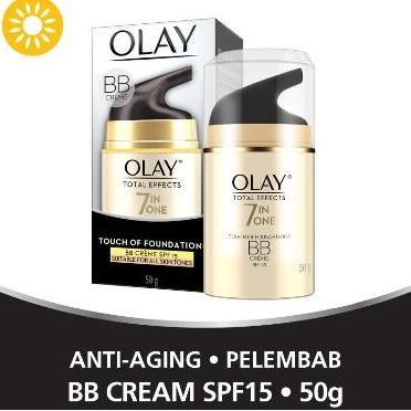 Olay Total Effects 7 in 1 Day BB Cream Touch Of Foundation SPF 15 50g