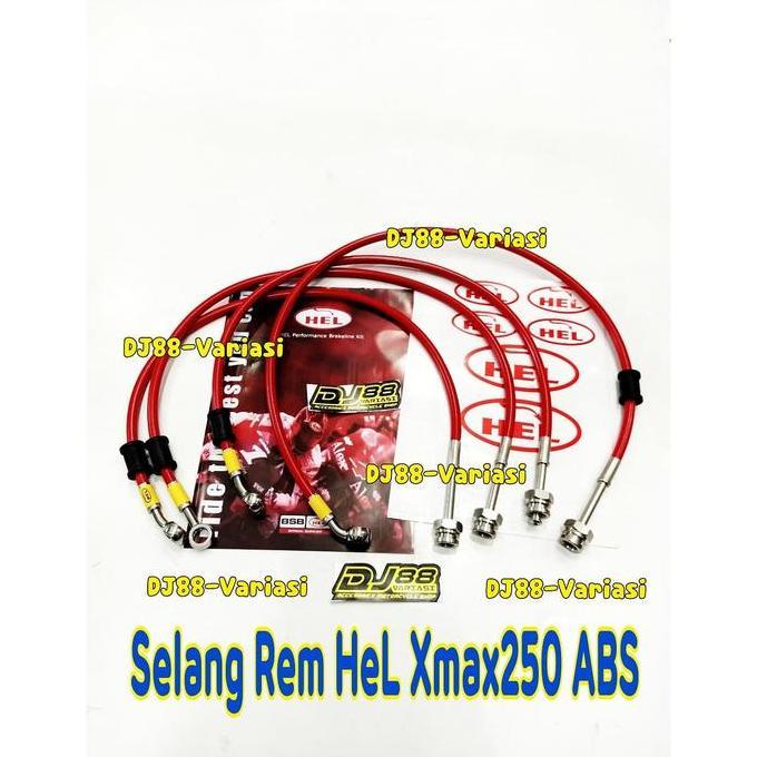 Promo ORI selang rem Hel yamaha xmax 250 aksesoris xmax 250 variasi xmax 250 Diskon