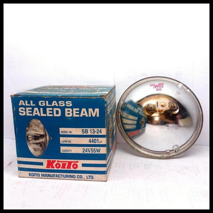 HOT DEAL SEALED BEAM 4401 / 24V 55W "KOITO" (BULAT) KAKI 2 