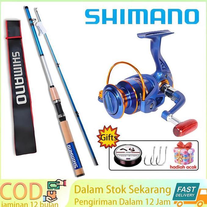 BANOKILO_ECER - SHIMANO SET PANCING 1.8M-3.0M JORAN PANCING 1000-7000 REEL PANCING SENAR PANCING COM