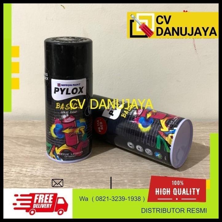 GRATIS ONGKIR PYLOX NIPPON PAINT BASIC SPRAY  - PUTIH 