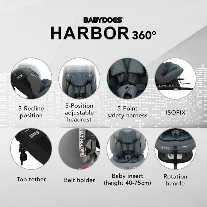 Ready Babydoes Harbor 360 Car Seat