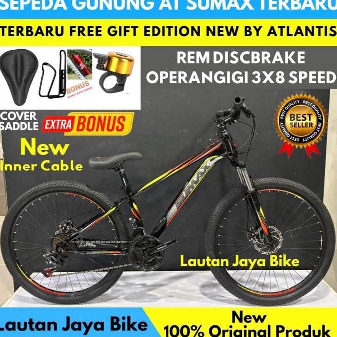 Sepeda Gunung Mtb 26 At Sumax Rem Discbrake Operangigi Terbaru