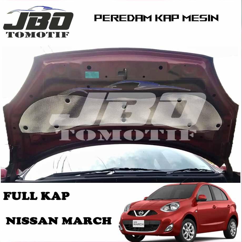 Peredam Panas Kap Mesin Mobil March pelindung kap mesin mobil