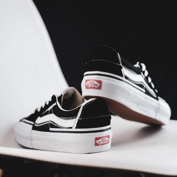 Orinal Vans Sk8 Low Reconstruct Black White