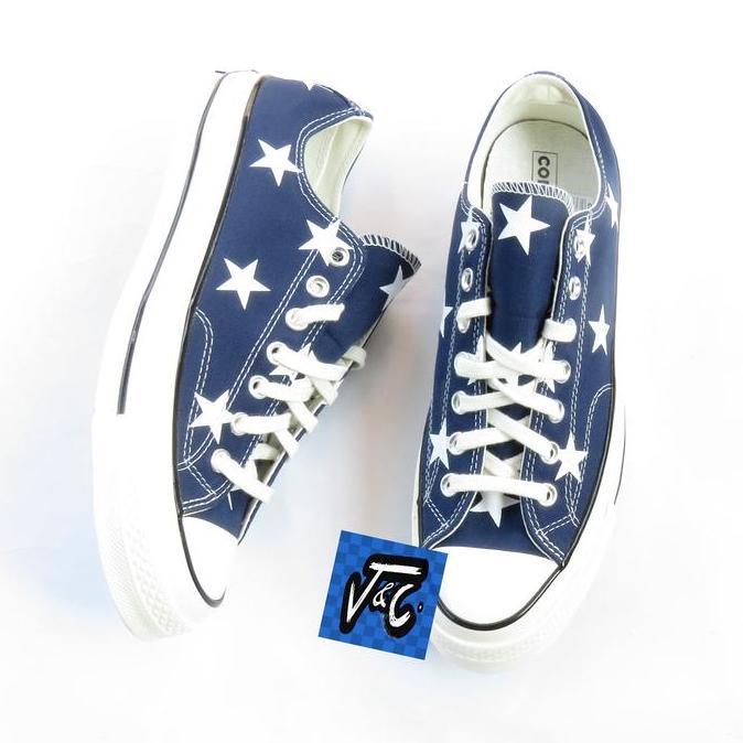 Sepatu Converse Chuck 70 70s Archive Print Star Ox Murah