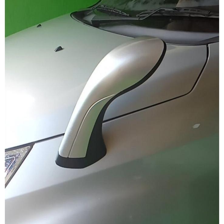 spion tanduk kap mesin toyota rush / terios 2007 sampai 2017 hitam silver putih abu Merah biru 2008 