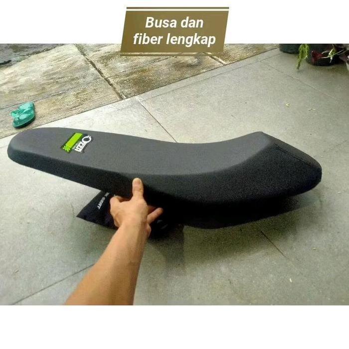 Jok Satria Fu Roadrace Kulit Ozza Pres Racing - Jok Satria Fu Original Dan Terpercaya