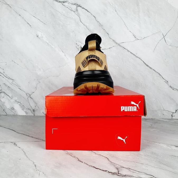 SEPATU PRIA PUMA VOYAGE NITRO FULL BROWN
