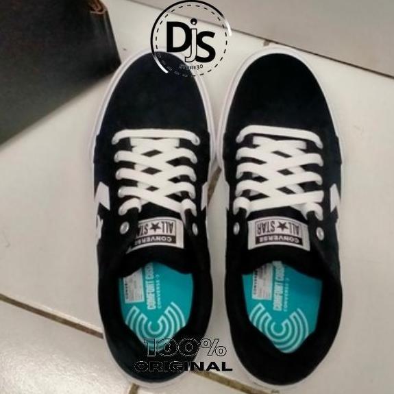 SEPATU CONVERSE | EL DISTRITO OX Black White ORINAL