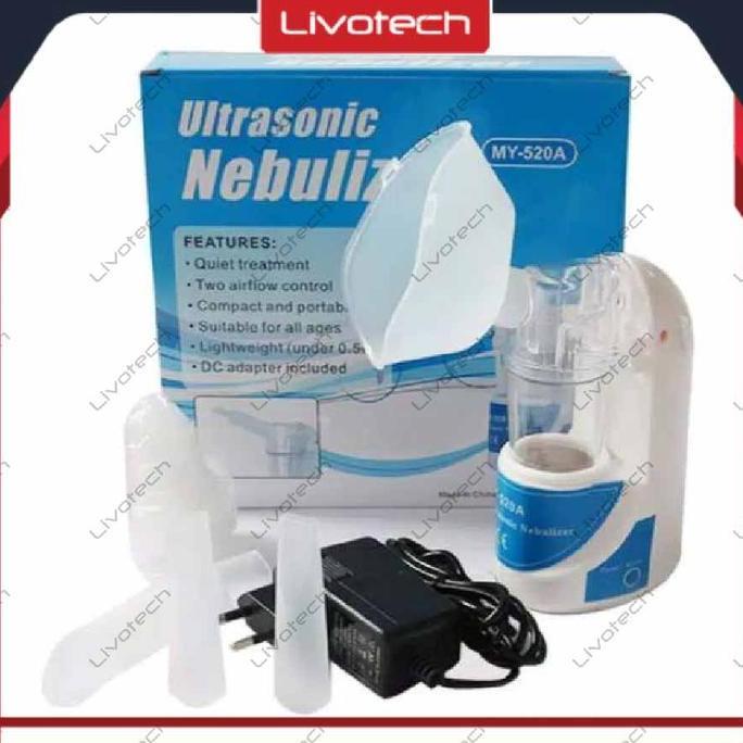 Nebulizer Alat Uap Bantu Pernafasan Asma Inhalasi My-520A Ultrasonic Inhaler Gangguan Pernafasan Kua