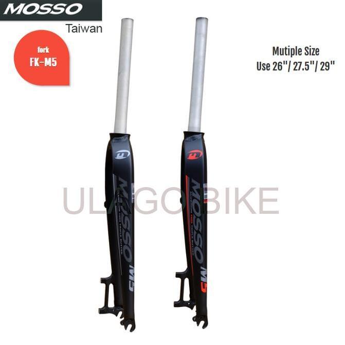 fork rigid MOSSO M5 disc brake ORI TAIWAN alloy 26 700c 27.5 29 nt MD5