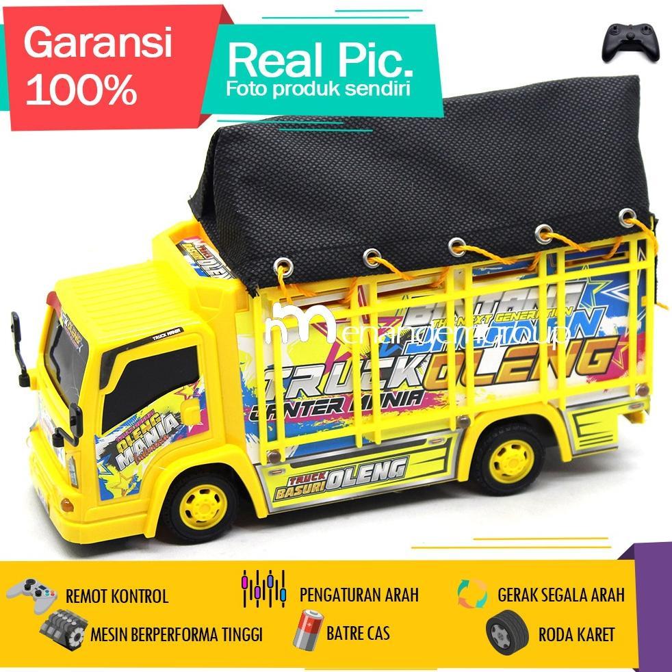 BEST DEALS MAINAN MOBIL REMOT KONTROL RC TRUK DUMP TRUK FUSO OLENG BASURI TELOLET ANGKUT BARANG TERP
