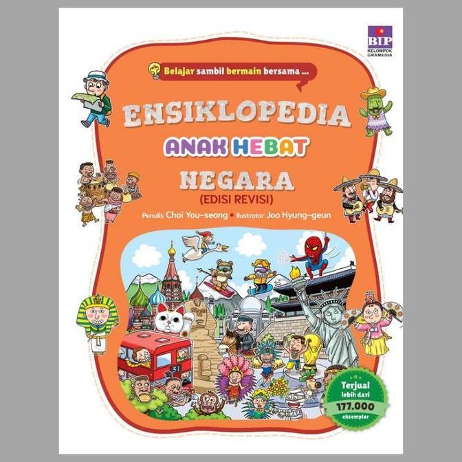 Buku Anak Ensiklopedia Anak Hebat - Negara