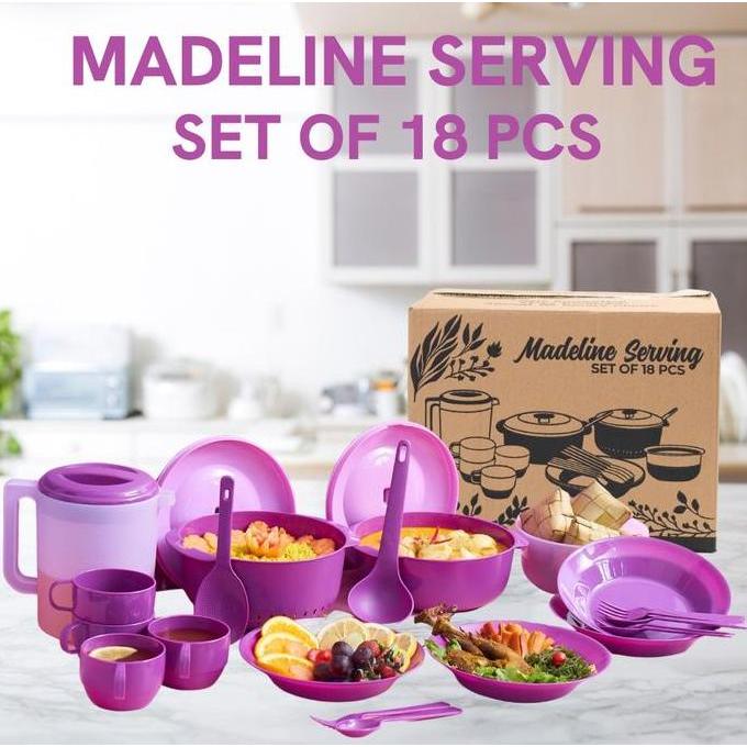 CPM Madeline Serving Set Baki Perasmanan 18 pcs