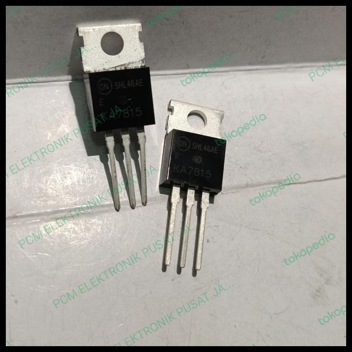 DISKON 2593 IC REGULATOR 15V 15VOLT 15 VOLT TRANSISTOR TR KA7815 ON MOTOROLA