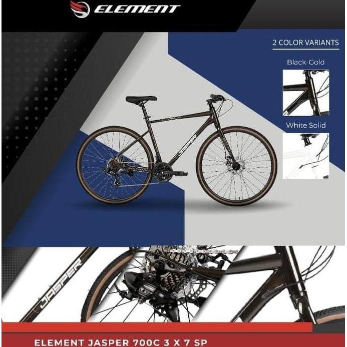 Termurah Sepeda Element Hybrid Jasper 700C Element Road Bike