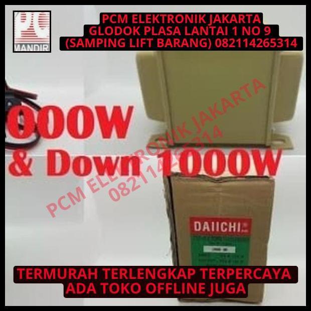 TERLARIS STEP UP DOWN DAIICHI 1000W 1000WATT 110V KE 220V 110 VOLT 220 VOLT