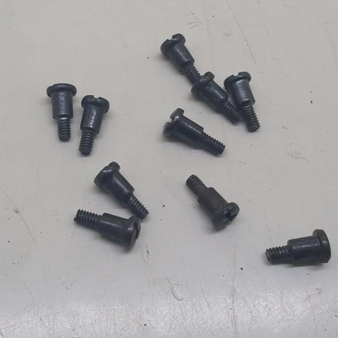 Baut JP M2X6 elektronik hitam(100pc)