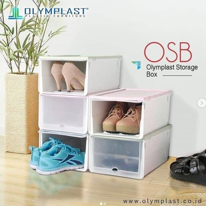 Olymplast OSB Storage Box Container Box Plastik Kotak Sepatu Sandal
