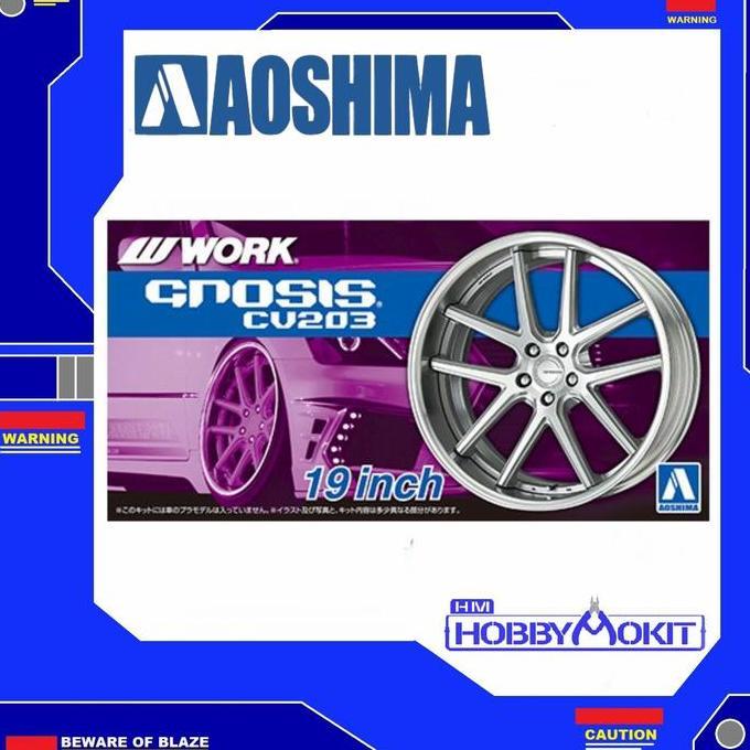 AOSHIMA 1/24 WORK GNOSIS CV203 19inch