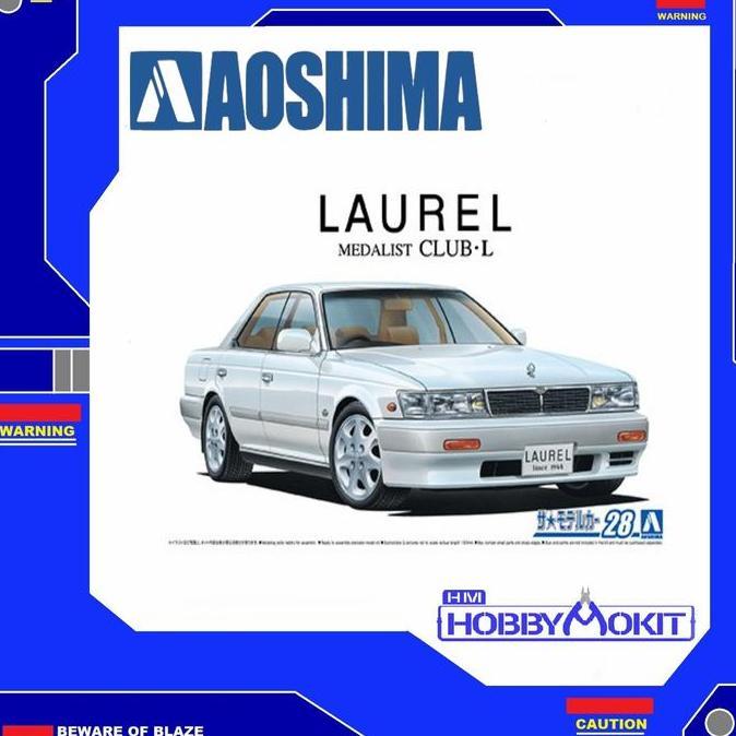 AOSHIMA 1/24 NISSAN HC33 LAUREL MEDALIST CLUBL '91 (28)