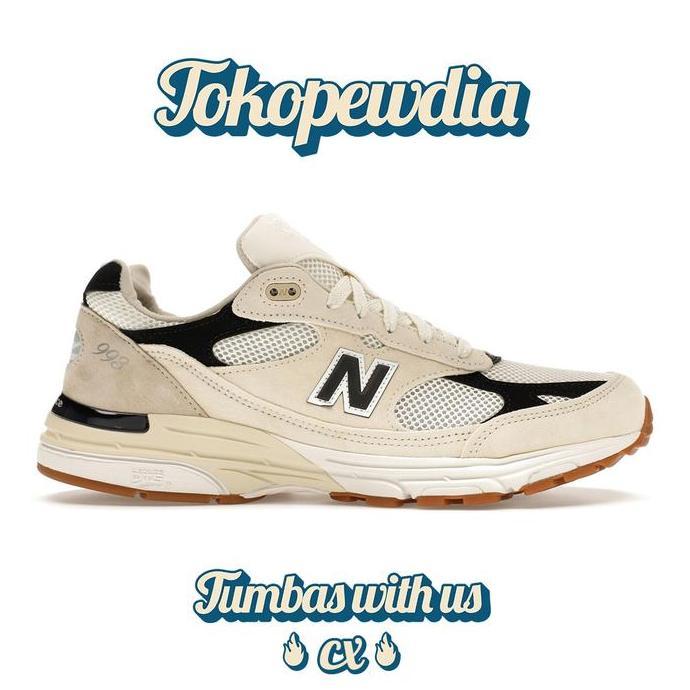 New Balance 993 MiUSA Teddy Santis Sea Salt Black (U993WS)