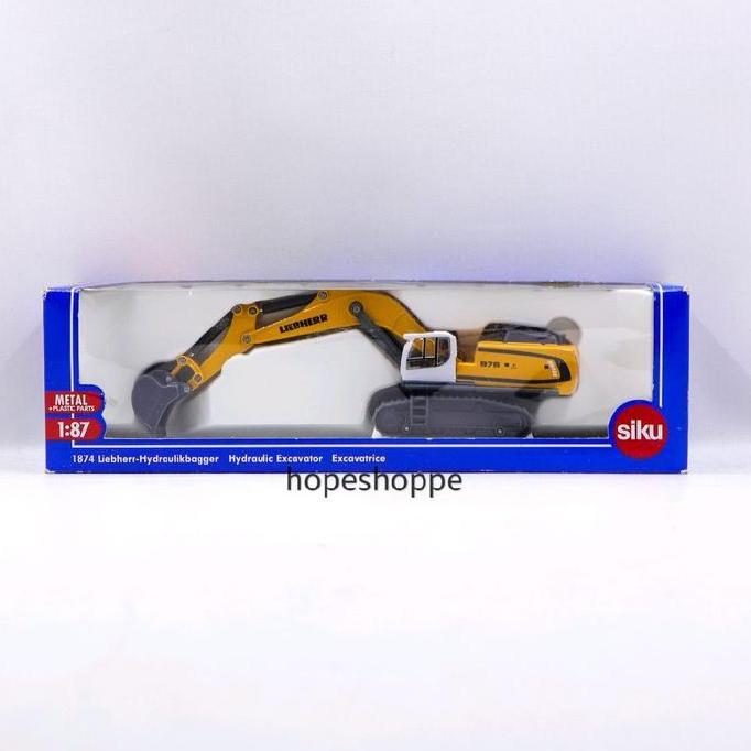 Diecast Construction Siku Super 1874 Liebherr Hydraulic Excavator Original