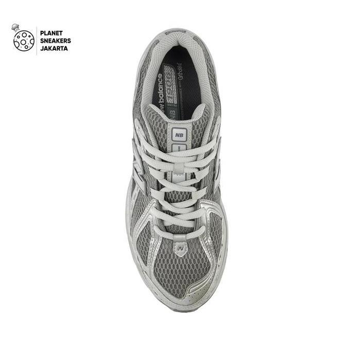 New Balance 1906R "Harbor Grey" BNIB Orinal Sepatu Sneakers Casual Pria Wanita Hitam Kerja - Black, 