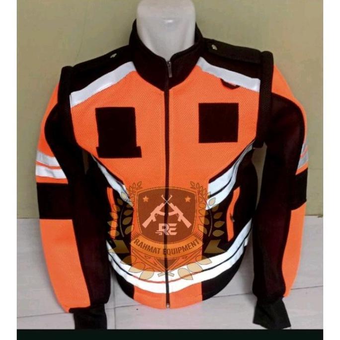 Romket Dishub Orange Rompi Jaket Dishub Jaket Dishub