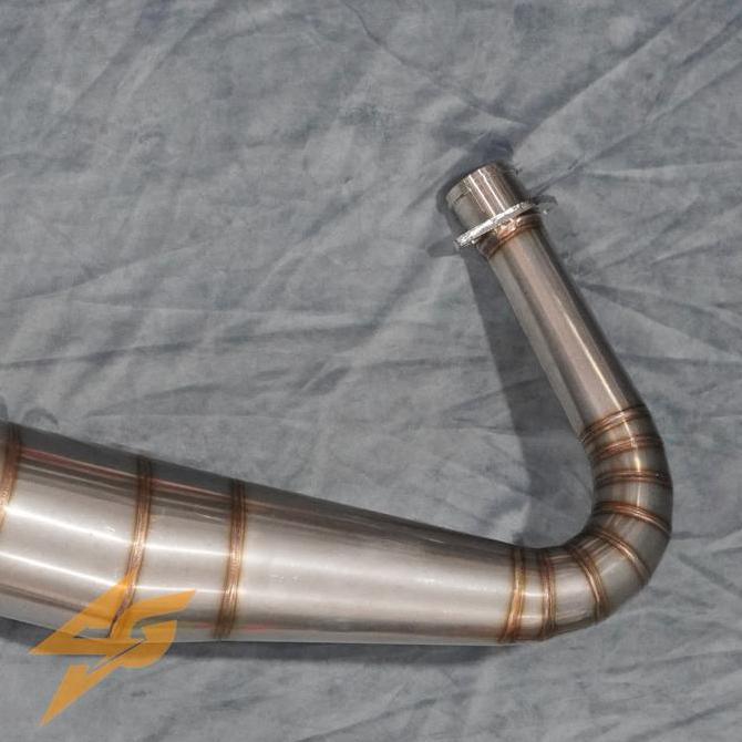 Knalpot AHAU RX King RXK Telo 3v3 stainless