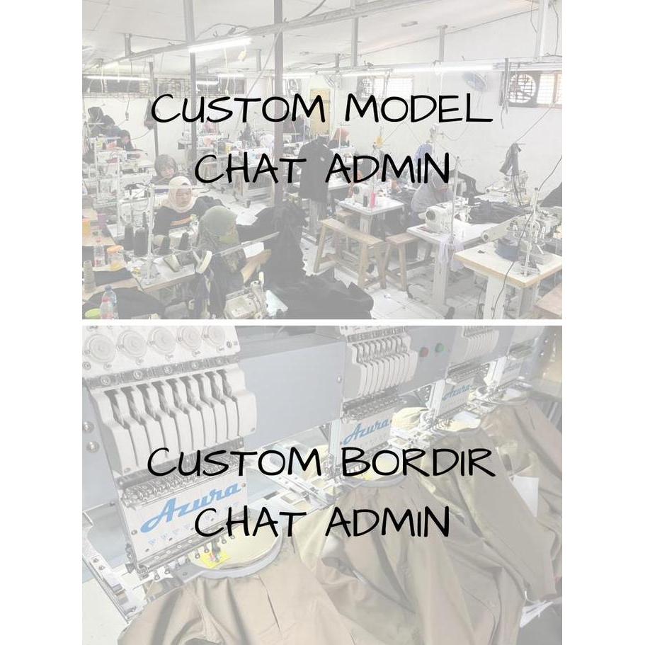 Kemeja Safety Jeans Lengan Panjang by Batavia Uniform - Baju Kemeja Kerja Atasan Weaack Safety K3 Le