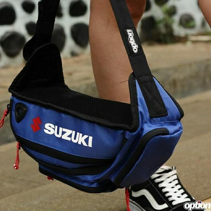 tas slimbag weisbag slempang suzuki gsx skywave option merch