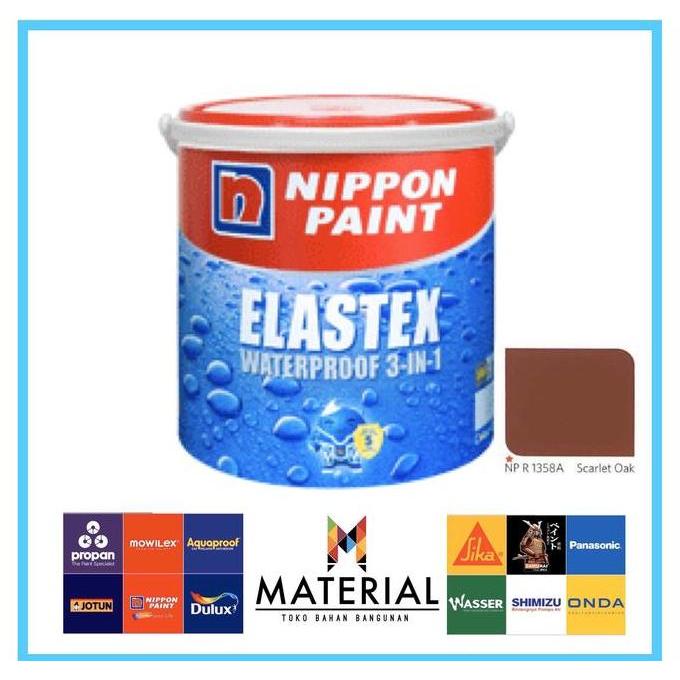 rosandi.rose - cat nippon elastex 1kg / np r 1358 a scarlet oak