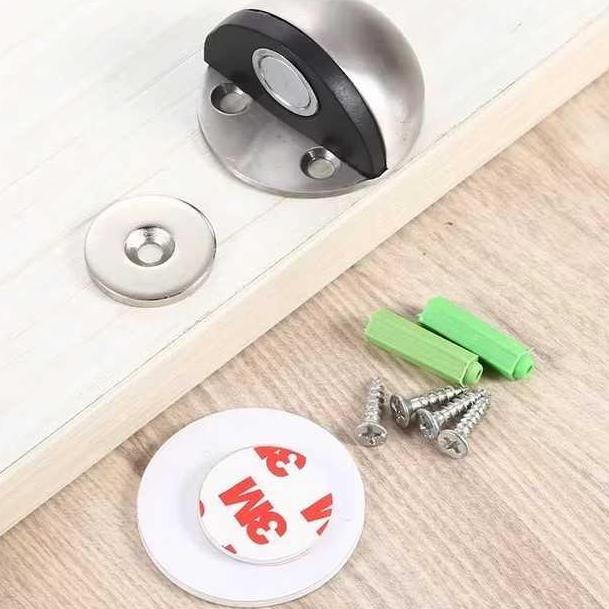Homefix- Ganjal/Ganjel/Ganjelan Pintu Magnet Penahan Bawah Pintu Magnetic