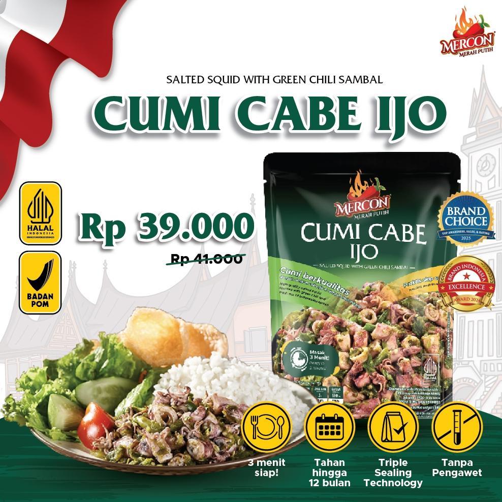 Mercon Merah Putih - Satuan || Cumi Cabe Ijo Termurah!!!