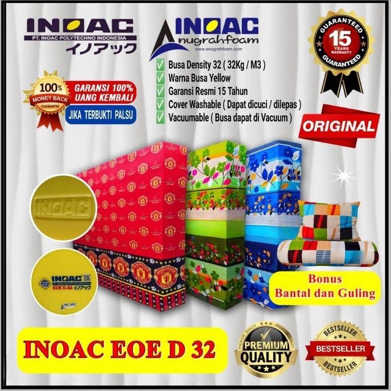 [ ORIGINAL ] KASUR BUSA INOAC EOE D32 YELLOW / BUSA INOAC HIGH QUALITY GARANSI ANTI KEMPES 15 TAHUN