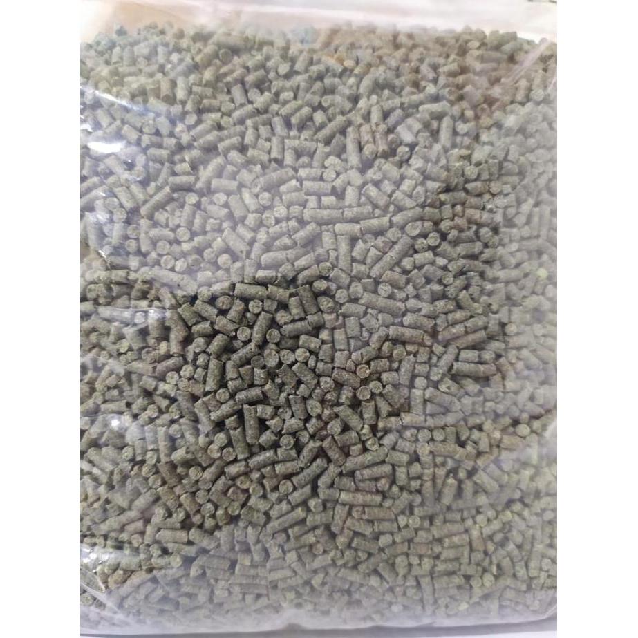 Tqs Voer Hijau Rumput Laut 1Kg Voer Pakan Burung Trcukan Untuk Harian