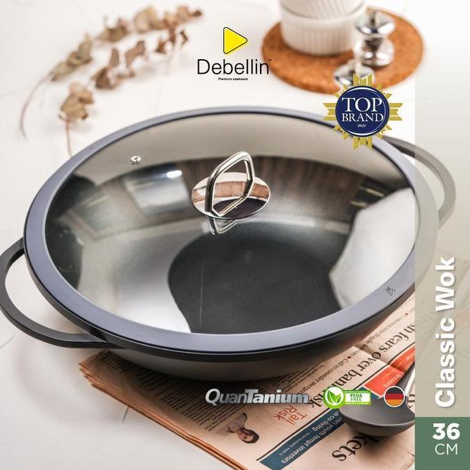 Cookwe- Debellin Classic Wok Pan 36 Cm