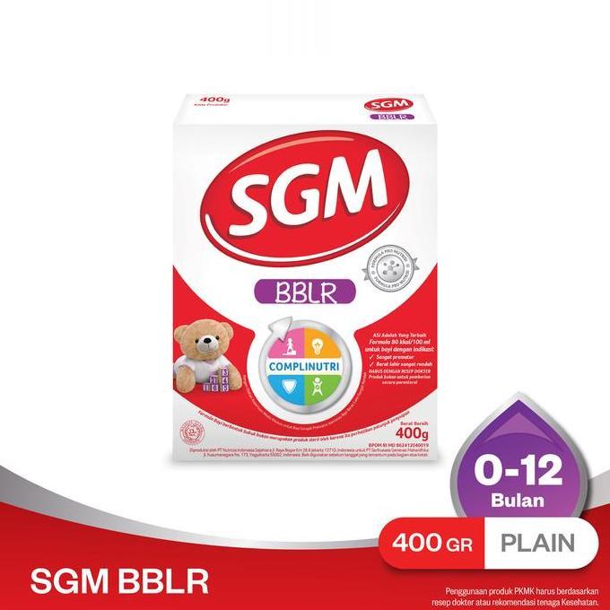 Cod,Bisa- Sgm Bblr Formula Bayi Bubuk 400 Gr / Susu Bblr / Kimia Farma