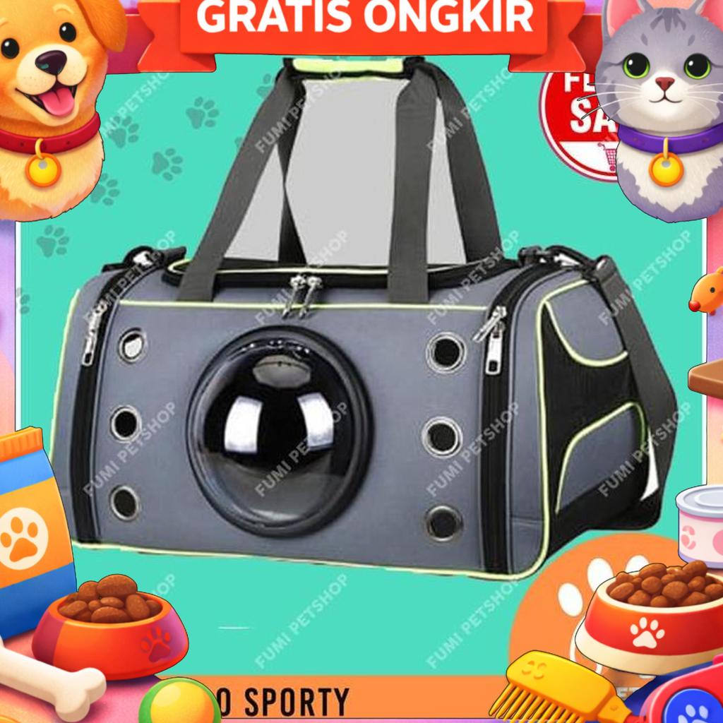 Tas Pet Cargo Sporty [ Tas Hewan ] Pet Carrier